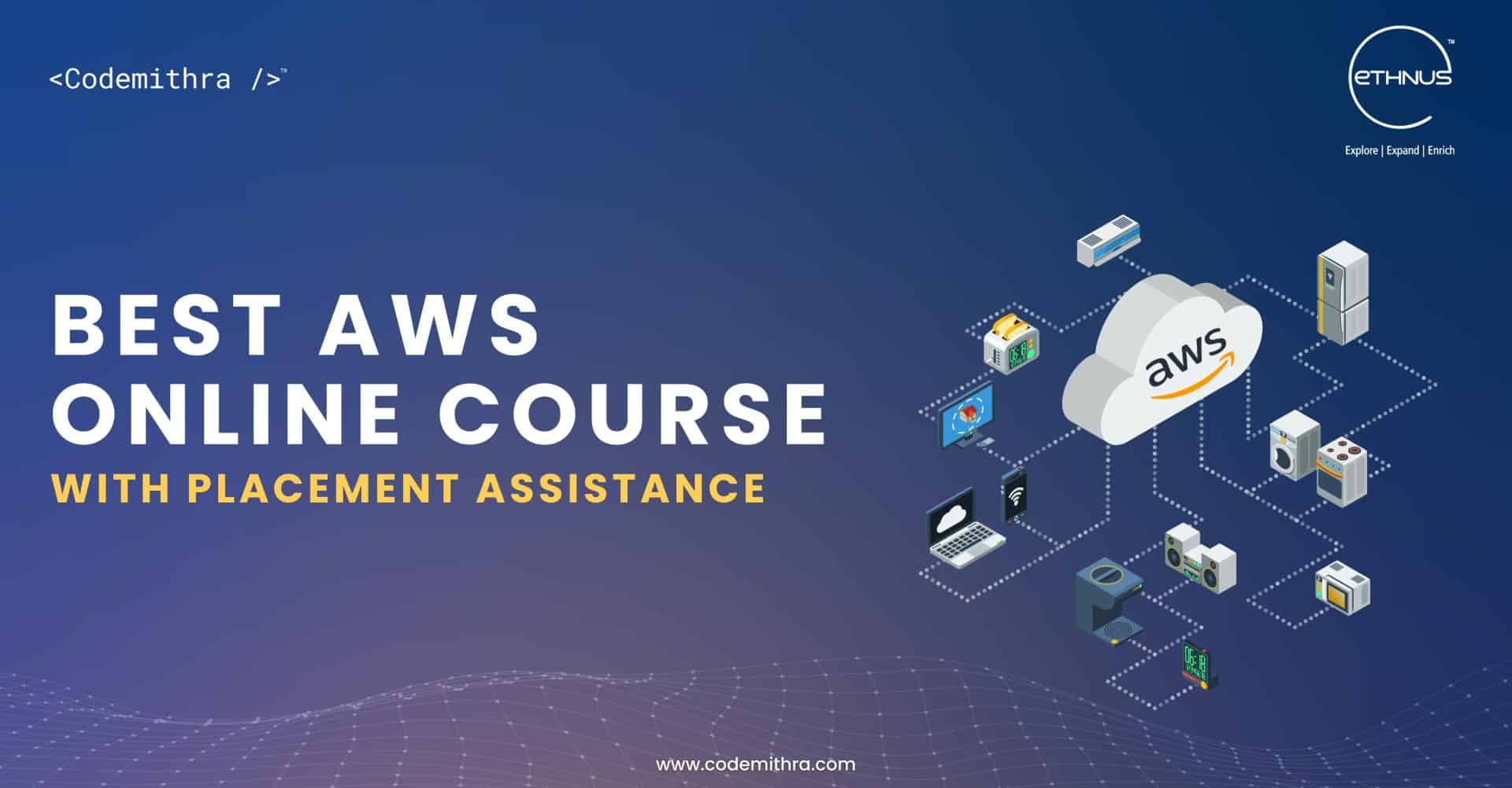 Best AWS Online Course with Placement Assistance in Bangalore Ethnus